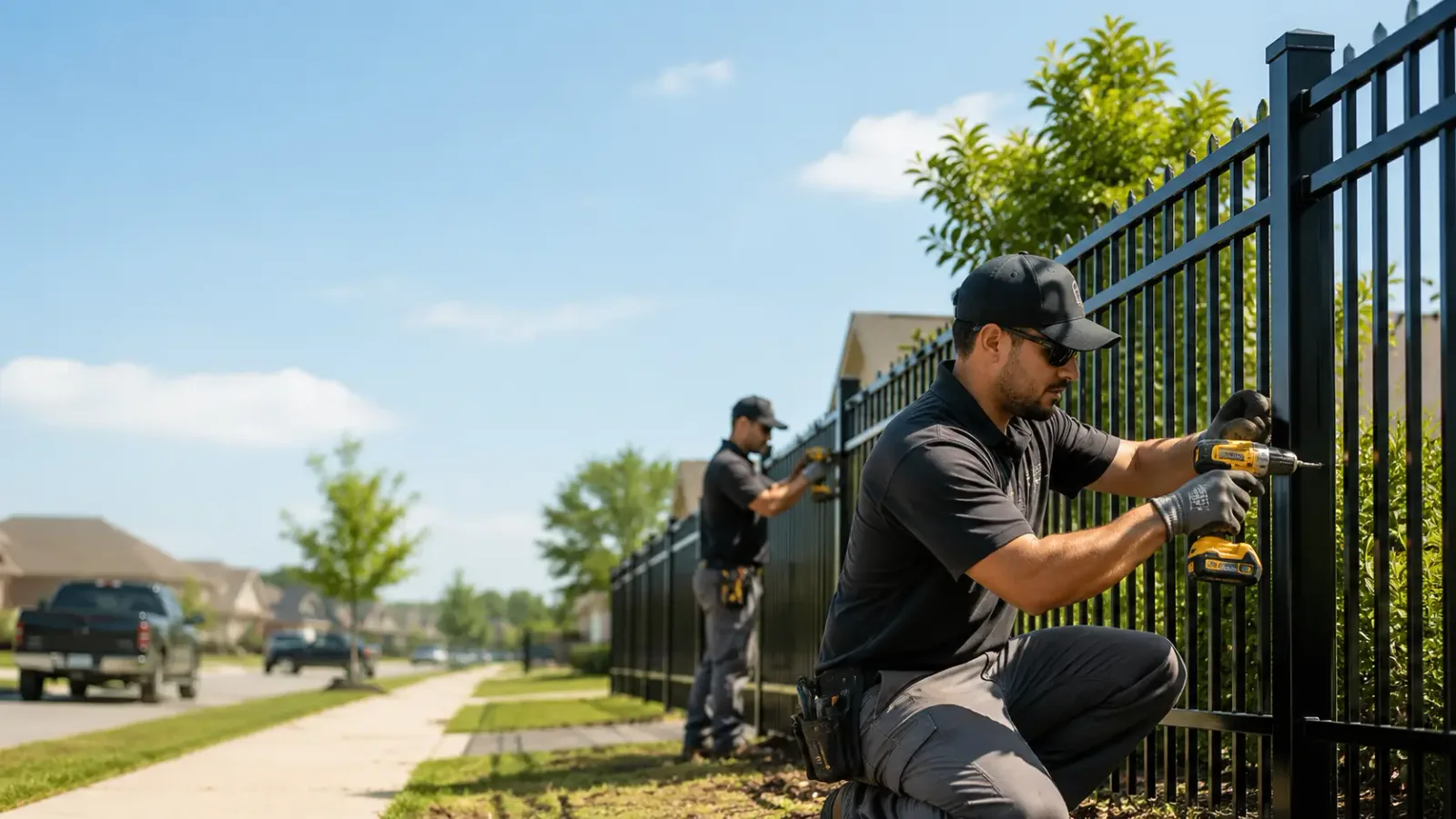 Metal Fence Installation in Biscoe, AR